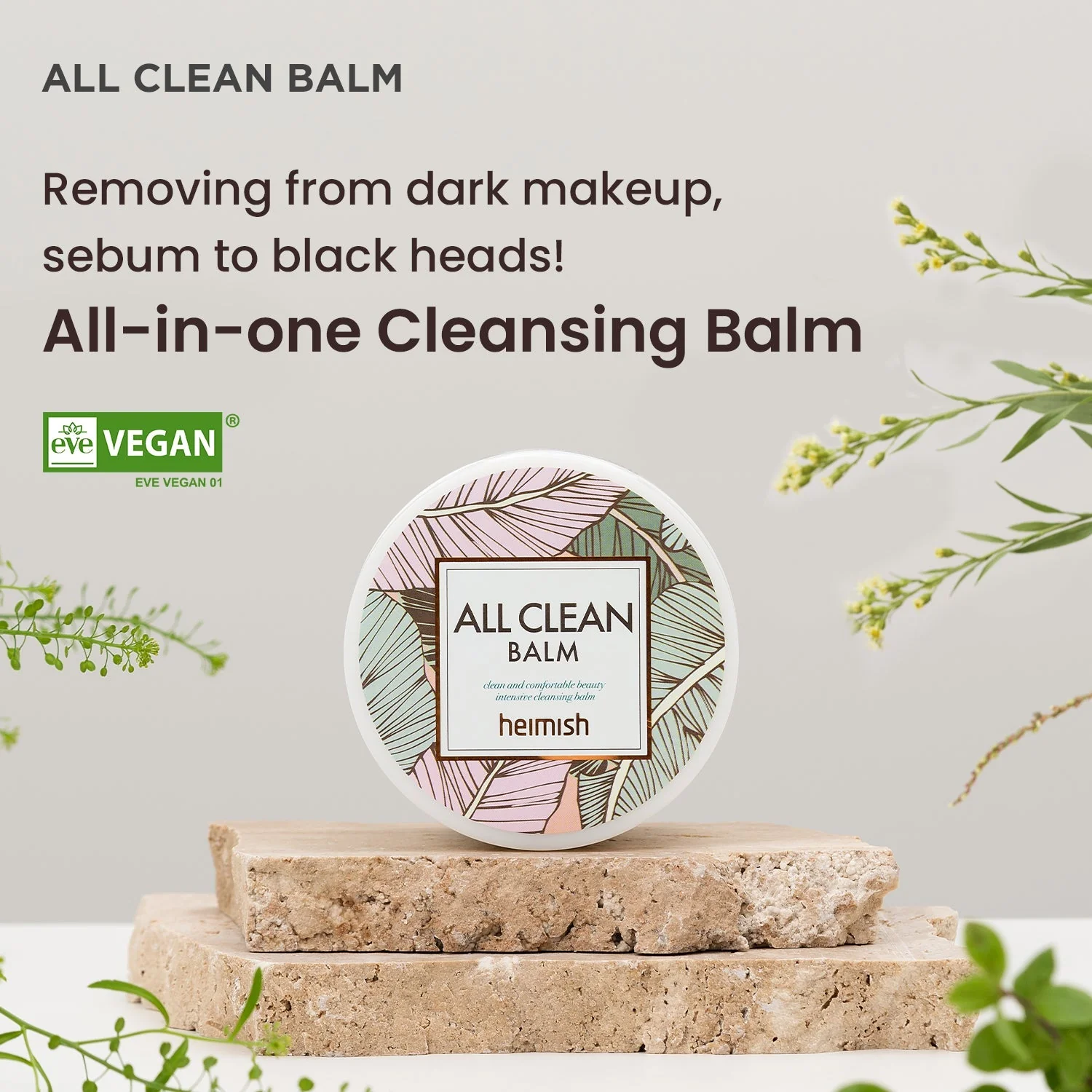 All Clean Balm 120ml / 4.05 fl.oz – Top-Rated Vegan Makeup Remover for Sensitive Skin - Image 17