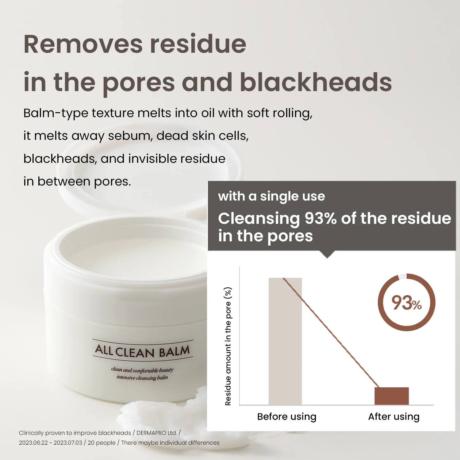 All Clean Balm 120ml / 4.05 fl.oz – Top-Rated Vegan Makeup Remover for Sensitive Skin - Image 19