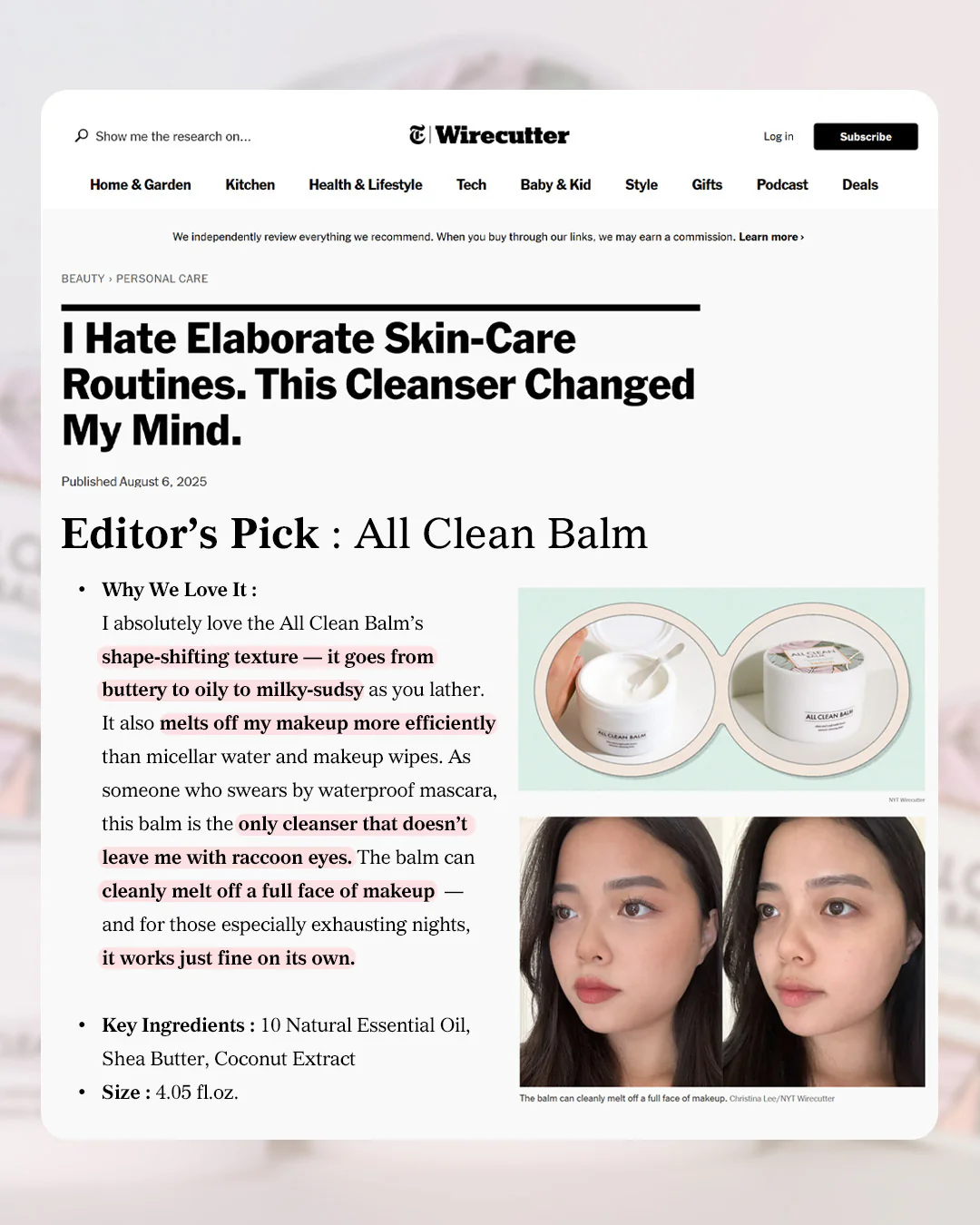 All Clean Balm 120ml - 2 Pack - Image 3