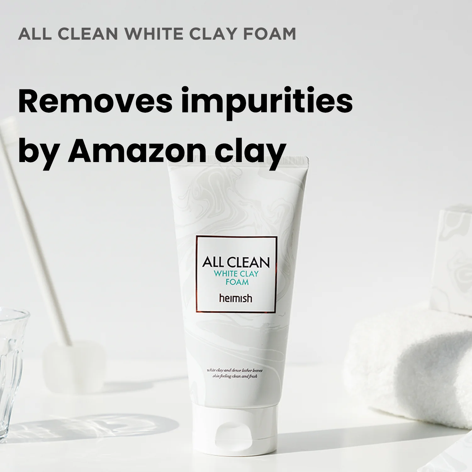 All Clean White Clay Foam 150g/5.29oz - Image 2