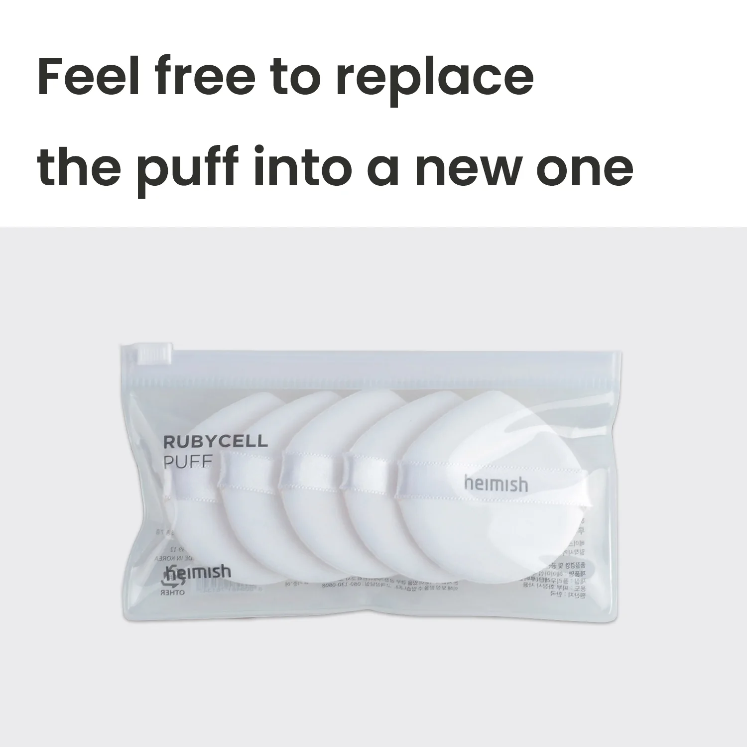 Artless Rubycell Puff 5pcs - Image 5