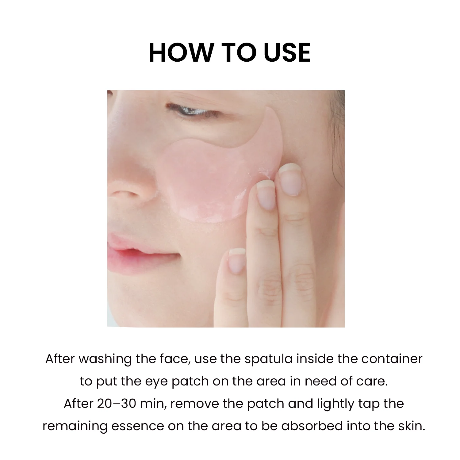 Bulgarian Rose Water Hydrogel Eye Patch 1.4g/0.05oz *60pcs - Image 8