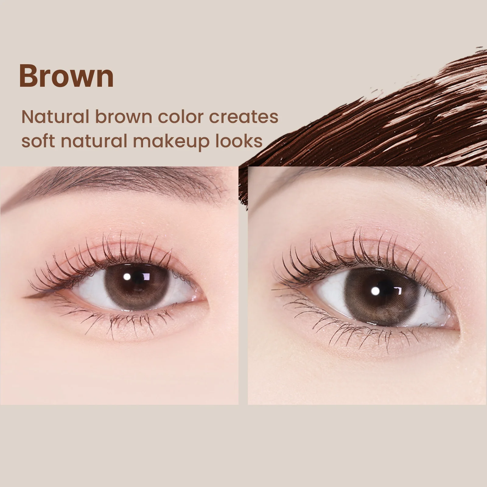 [NEW] Dailism Smudge Stop Mascara 9g/0.32oz (Brown) - Image 4