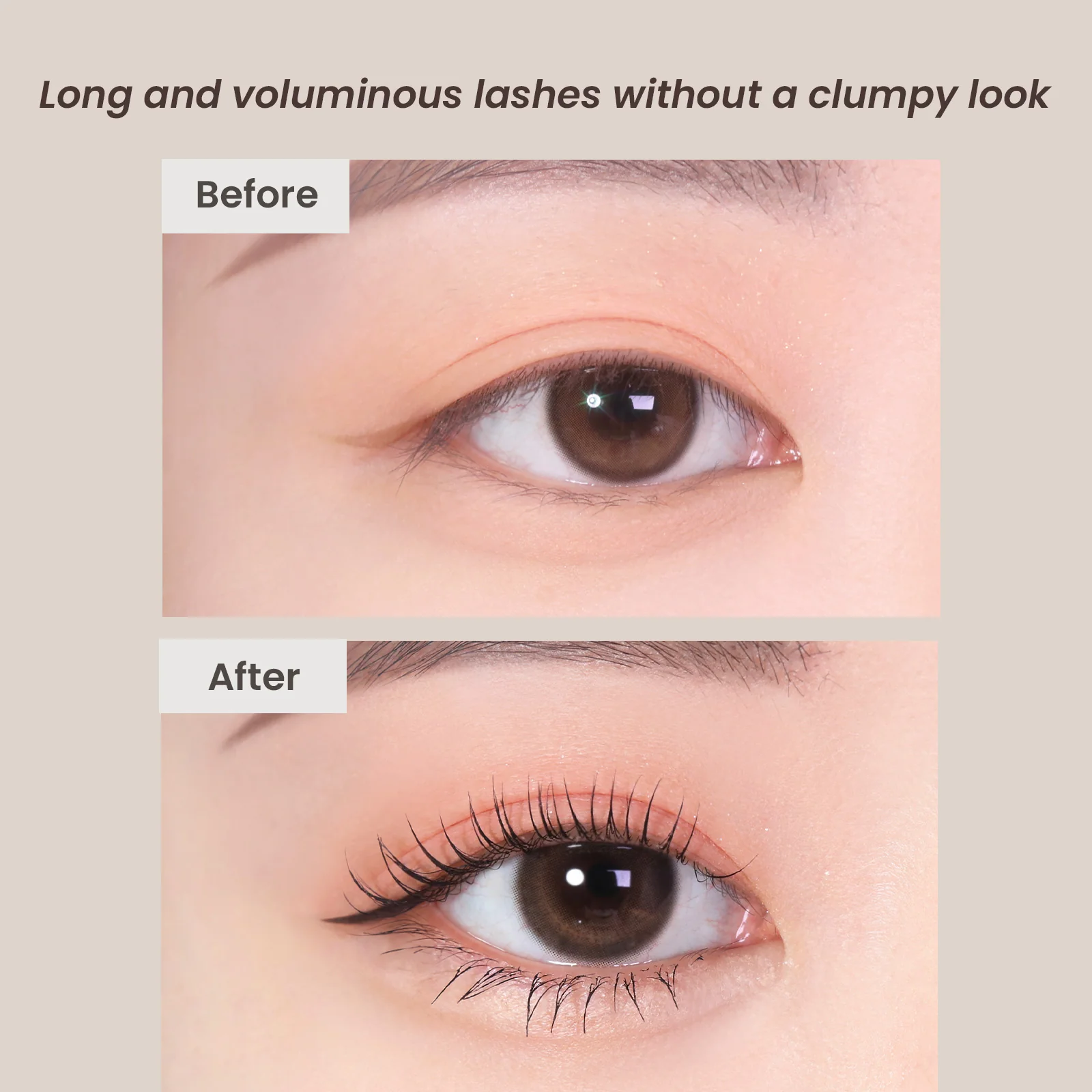 [NEW] Dailism Smudge Stop Mascara 9g/0.32oz (Brown) - Image 6