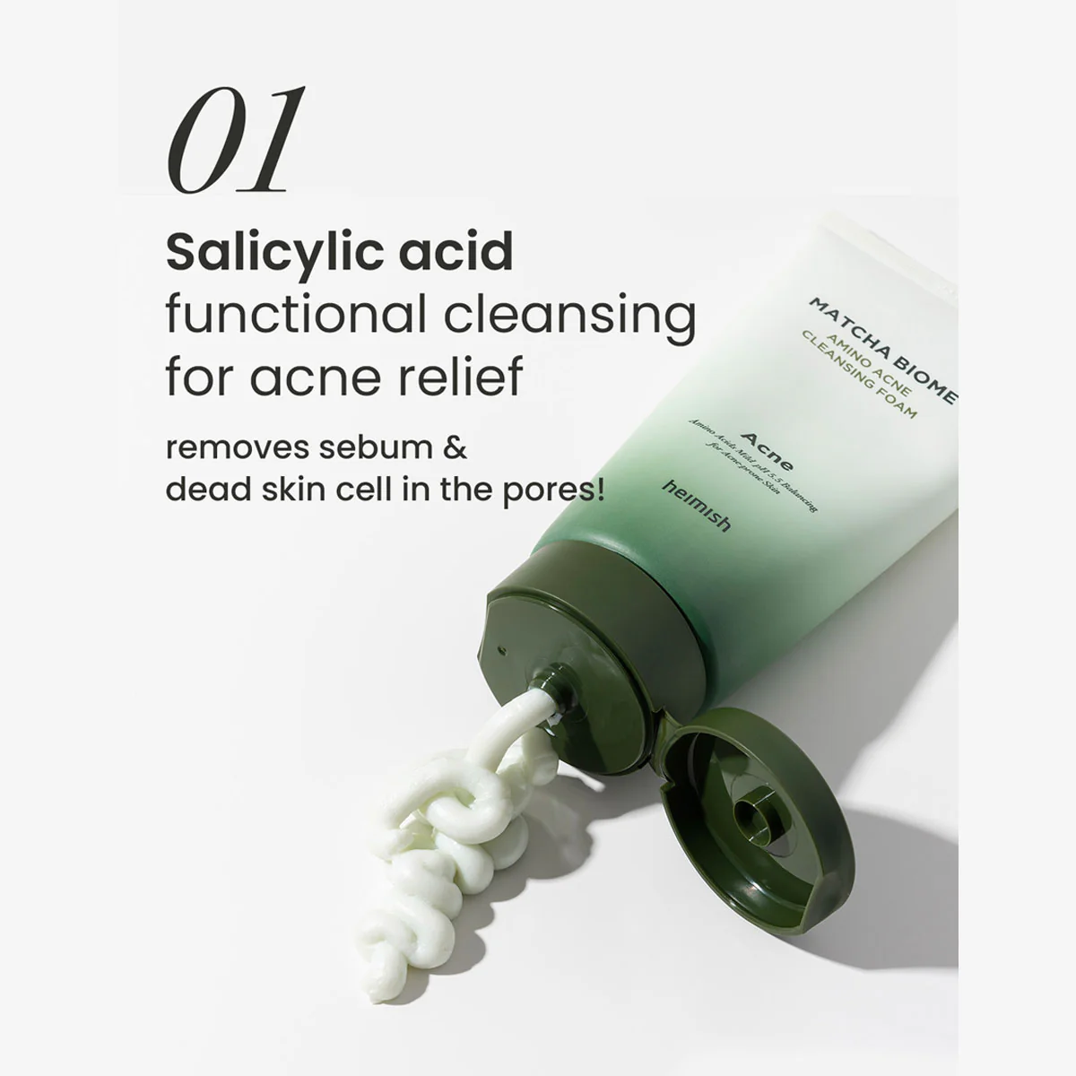 Matcha Biome Amino Acne Cleansing Foam 150ml/5.07fl.oz - Image 12