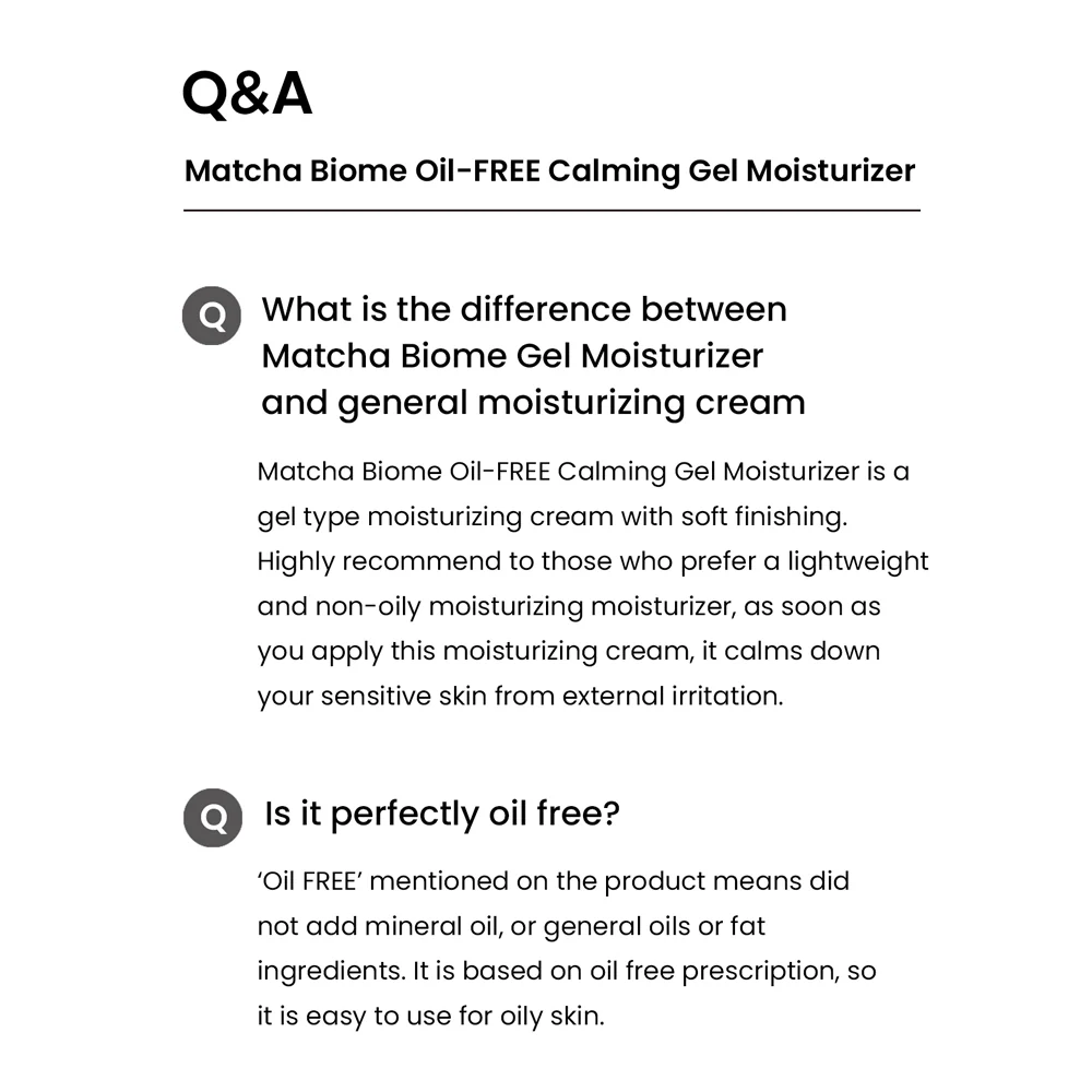 Matcha Biome Oil-Free Calming Gel Moisturizer 100ml/3.38fl.oz - Image 19