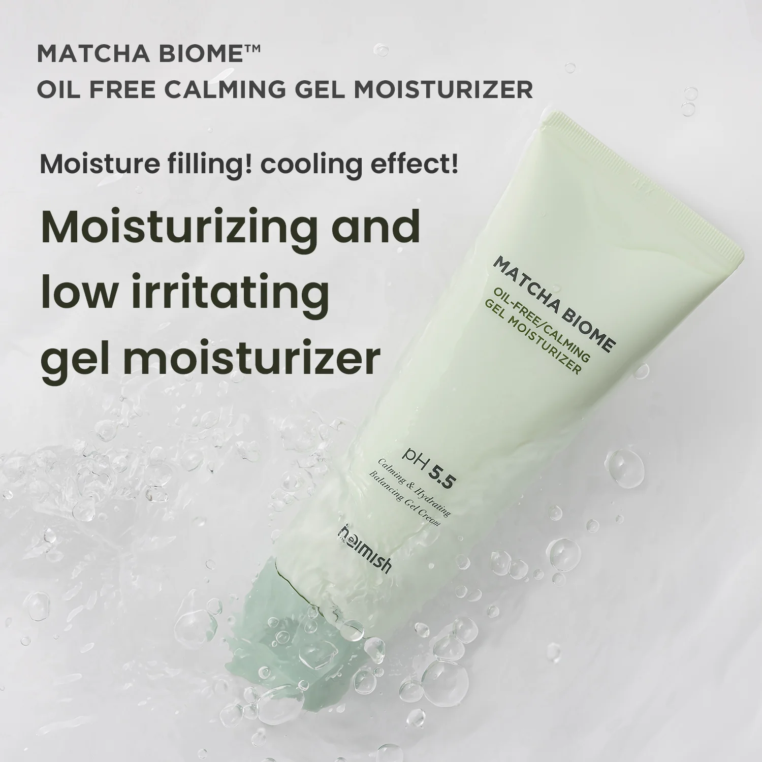 Matcha Biome Oil-Free Calming Gel Moisturizer 100ml/3.38fl.oz - Image 2
