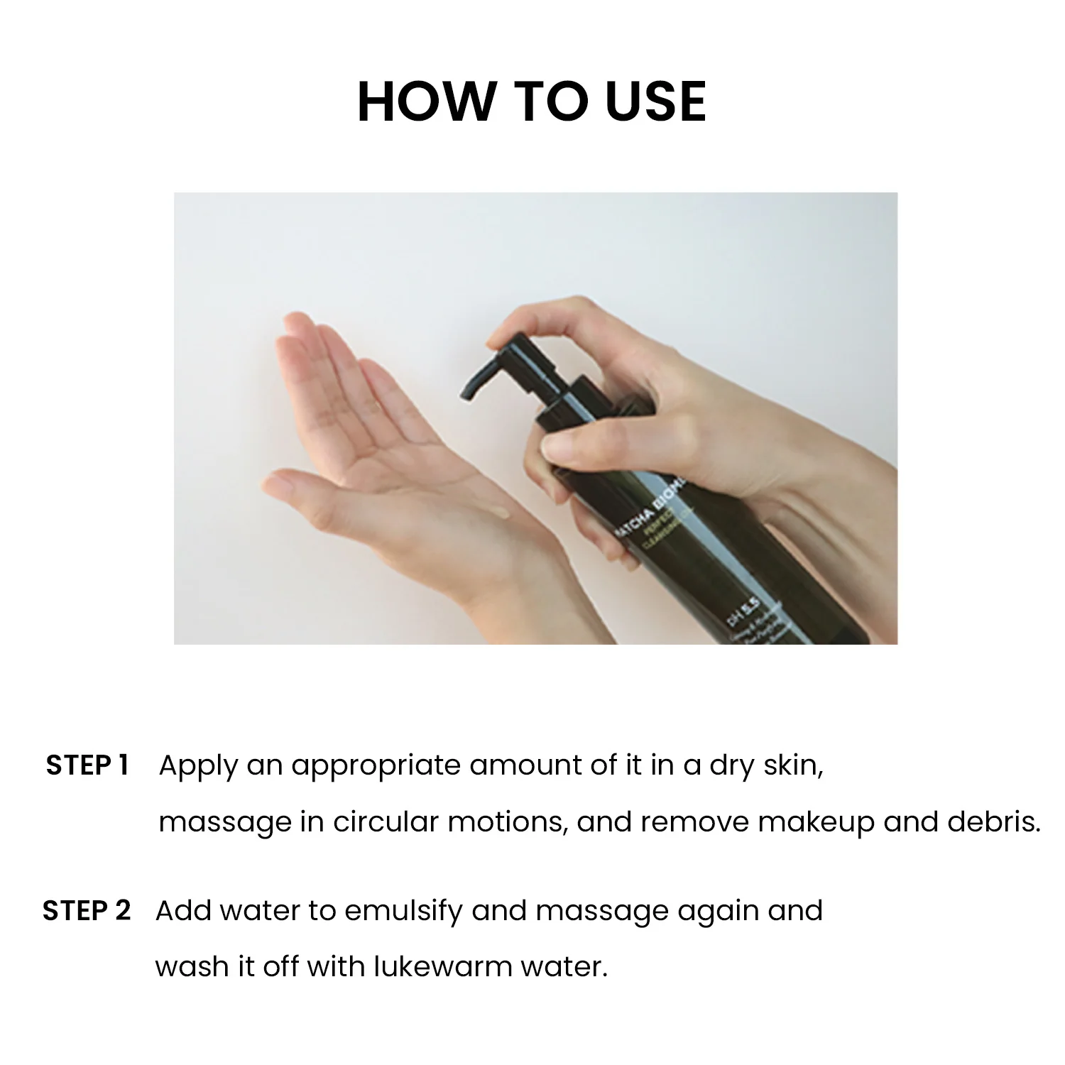 Matcha Biome Perfect Cleansing Oil 150ml - Image 10