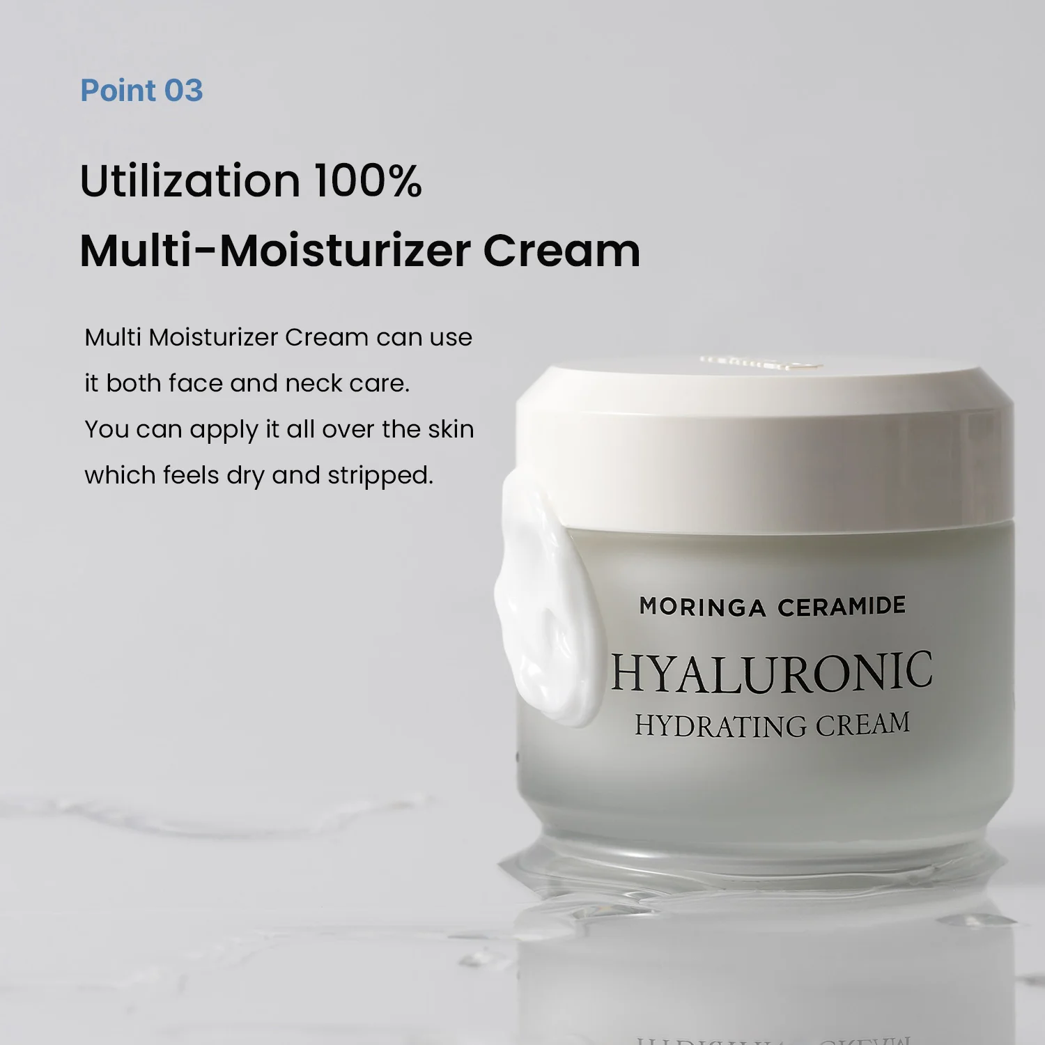Moringa Ceramide Hylauronic Hydrating Cream 50ml/1.7fl.oz - Image 8